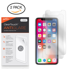 ClearTouch Anti-Glare (2-Pack) - Apple iPhone X Screen Protector