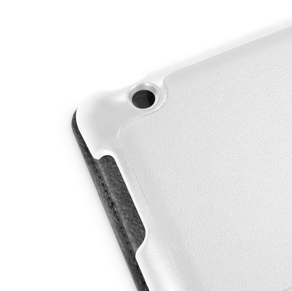 Winter White Leather Smart Nuovo iPad Case - Apple iPad 3 Case