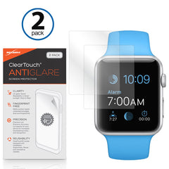 ClearTouch Anti-Glare (2-Pack) - Apple Watch 38mm Screen Protector