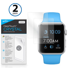 ClearTouch Crystal (2-Pack) - Apple Watch 38mm Screen Protector