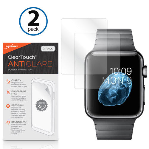 ClearTouch Anti-Glare (2-Pack) - Apple Watch 42mm Screen Protector