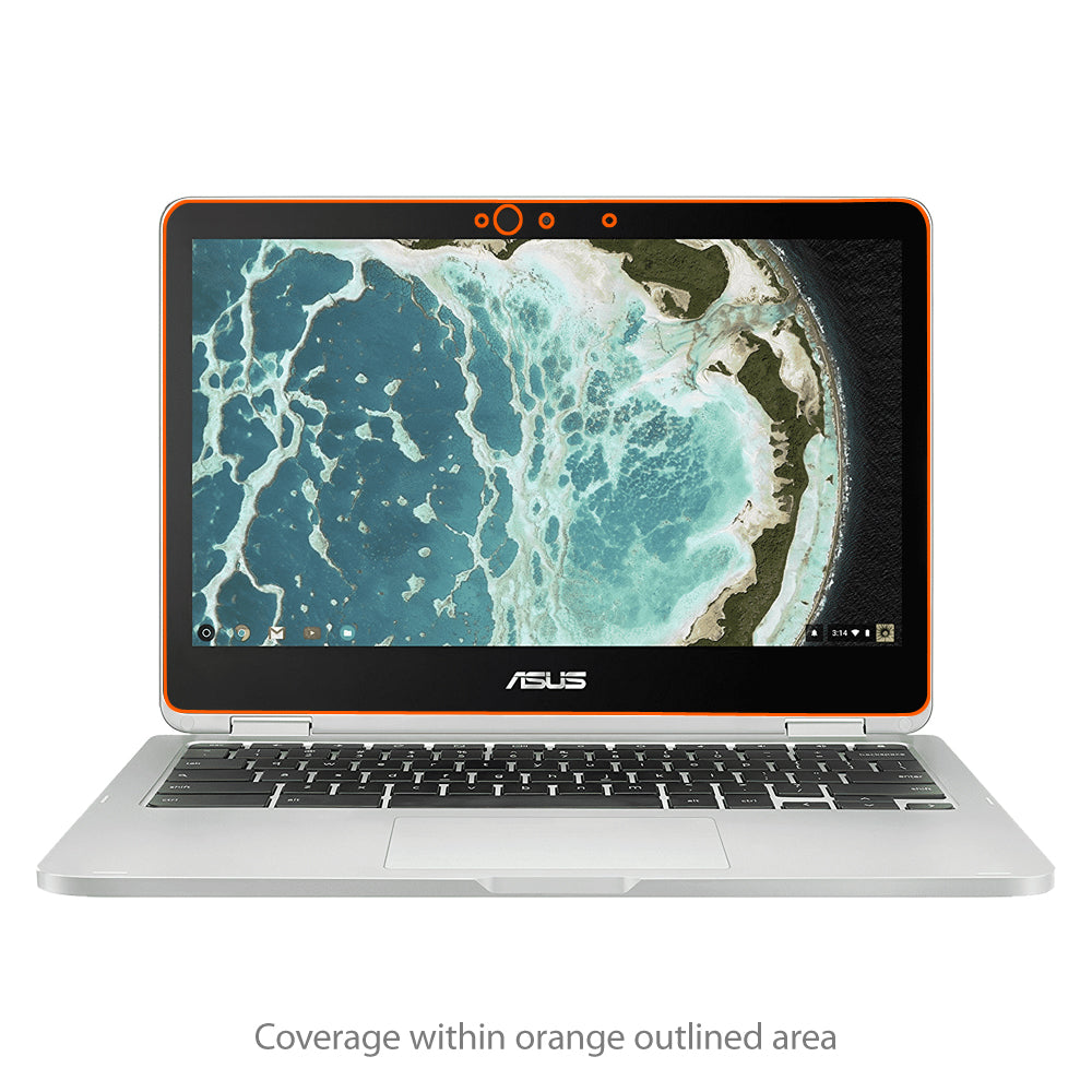 ClearTouch Anti-Glare (2-Pack) - Asus Chromebook Flip C302CA Screen Protector