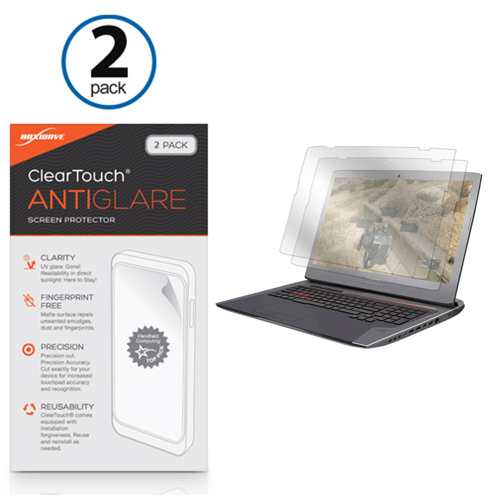 ClearTouch Anti-Glare (2-Pack) - Asus ROG G752 Screen Protector