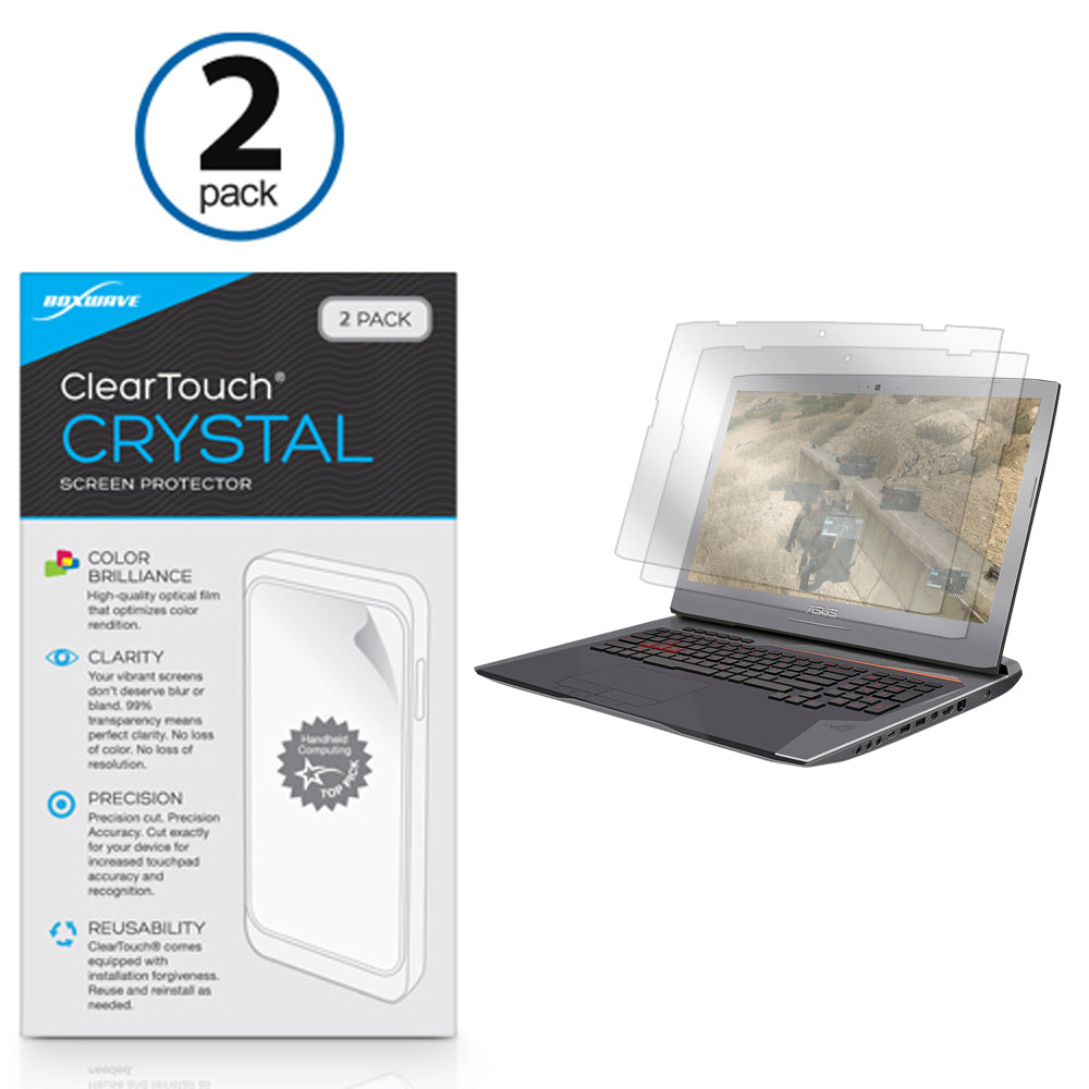 ClearTouch Crystal (2-Pack) - Asus ROG G752 Screen Protector