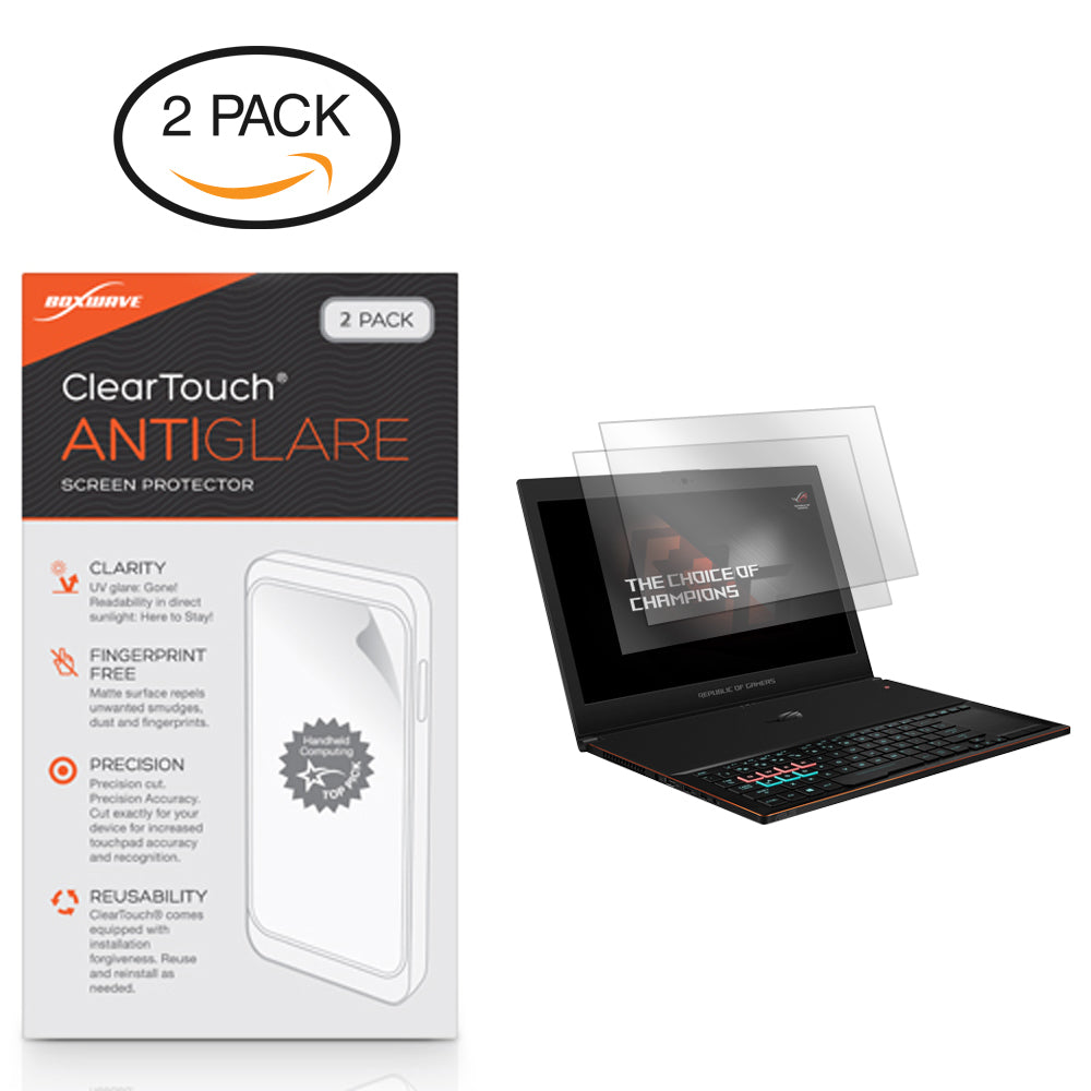 ClearTouch Anti-Glare (2-Pack) - Asus ROG Zephyrus (GX501) Screen Protector