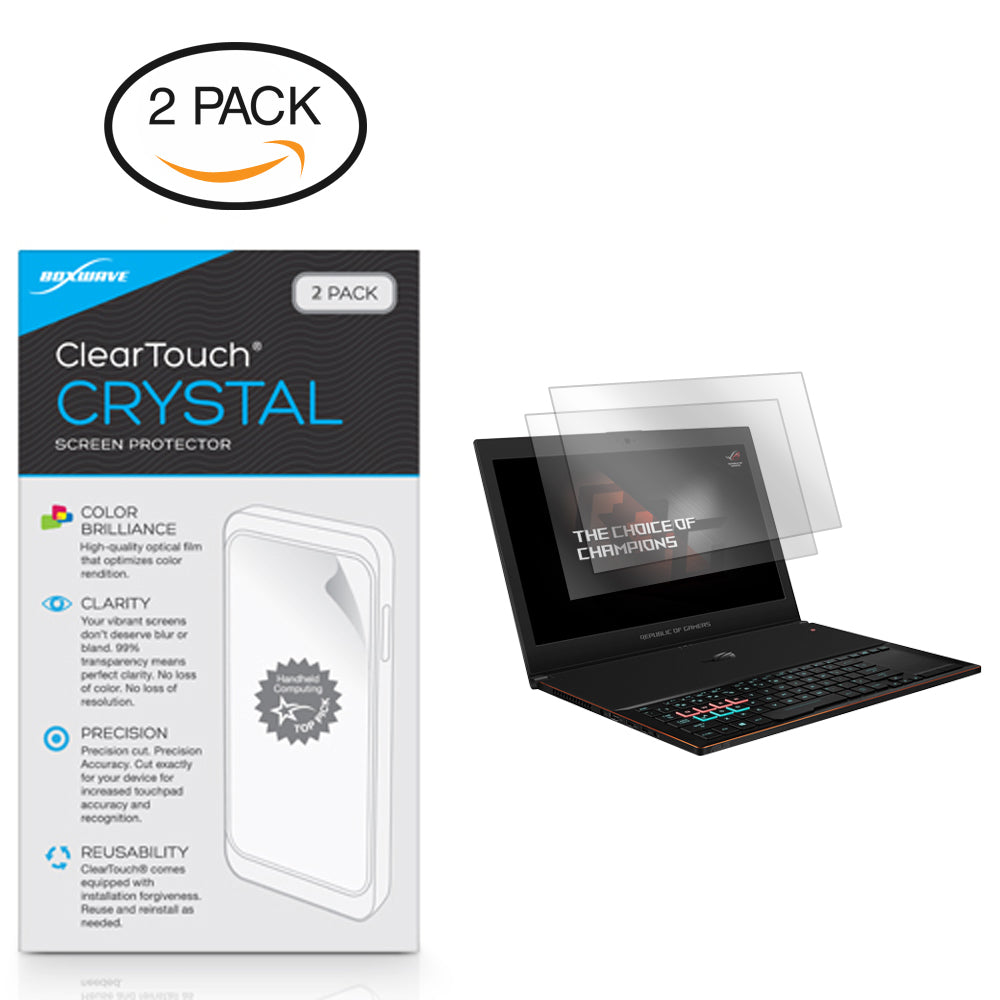 ClearTouch Crystal (2-Pack) - Asus ROG Zephyrus (GX501) Screen Protector