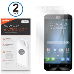 ClearTouch Anti-Glare (2-Pack) - ASUS Zenfone 2 Screen Protector