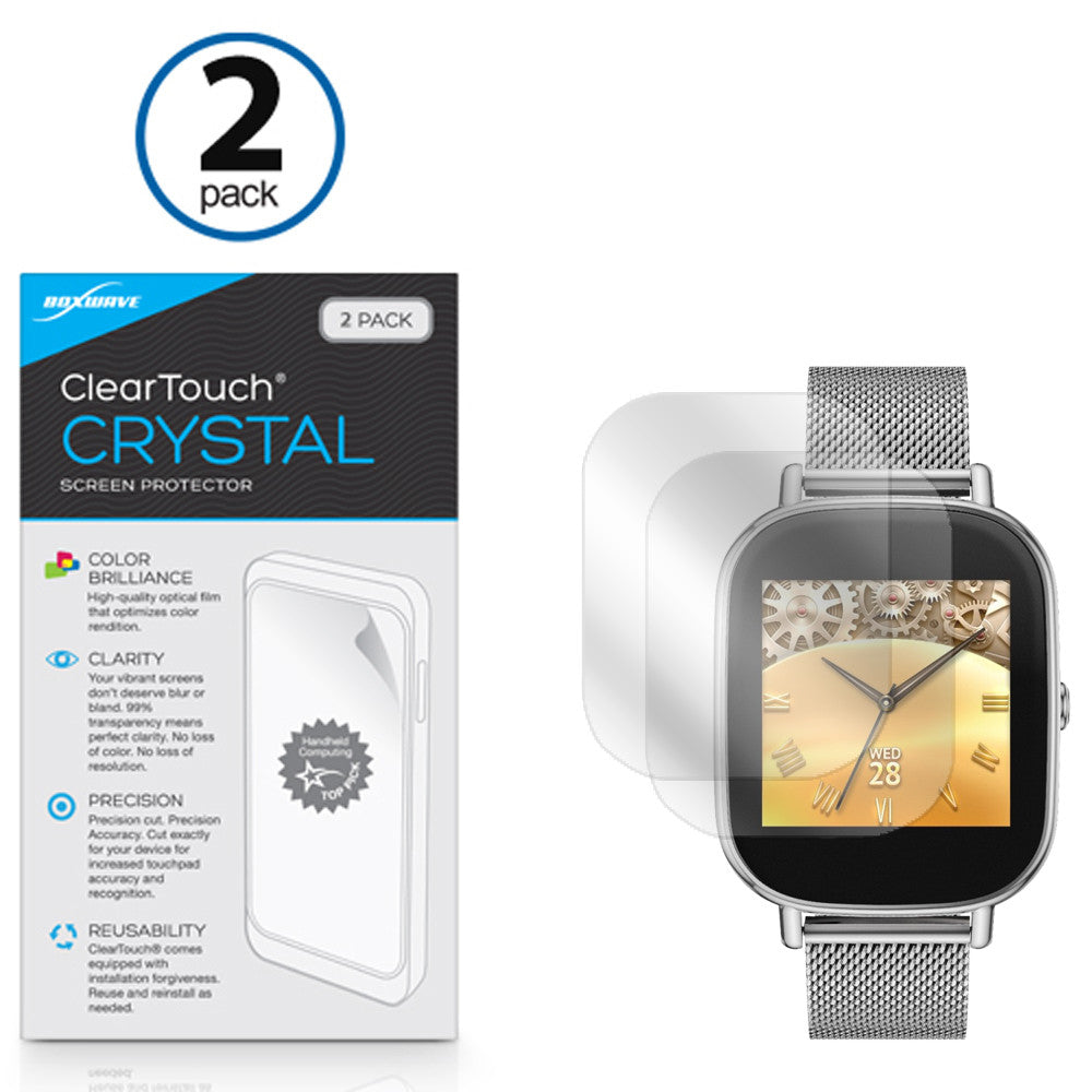 ClearTouch Crystal (2-Pack) - Asus ZenWatch 2 (WI502Q) 1.45" Screen Protector