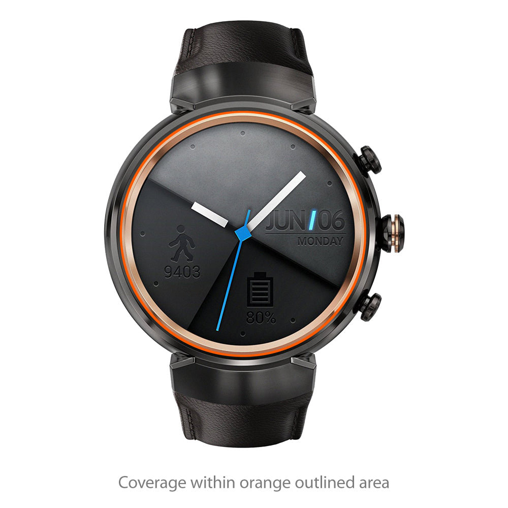 ClearTouch Crystal (2-Pack) - Asus Zenwatch 3 (WI503Q) Screen Protector