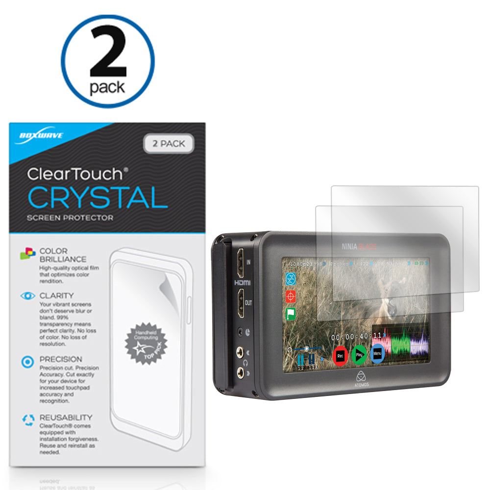 ClearTouch Crystal (2-Pack) - Atomos Ninja Blade Screen Protector