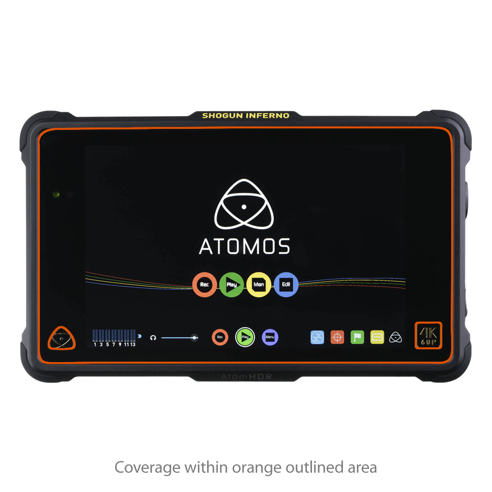 ClearTouch Crystal (2-Pack) - Atomos Shogun Inferno Screen Protector