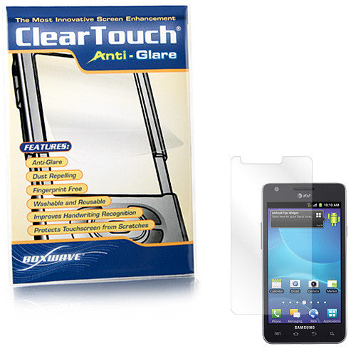 ClearTouch Anti-Glare (2-Pack) - AT&T Samsung Galaxy S2 (Samsung SGH-i777) Screen Protector
