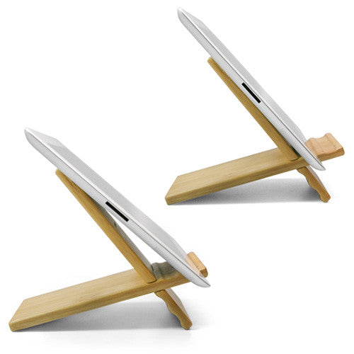 Bamboo Panel Stand - Large - Apple iPad Stand and Mount