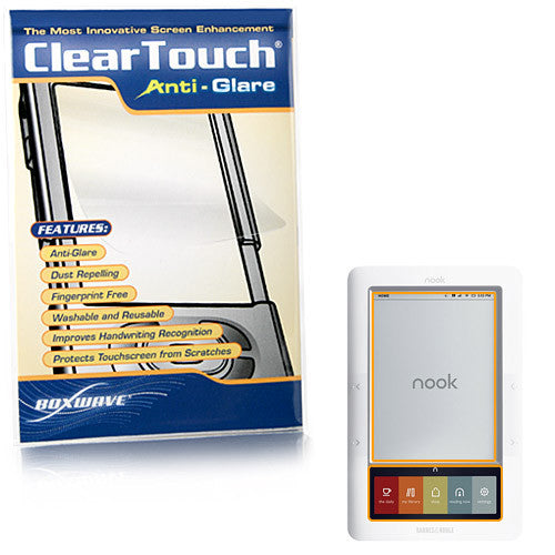 ClearTouch Anti-Glare - Barnes & Noble nook (1st Edition) Screen Protector