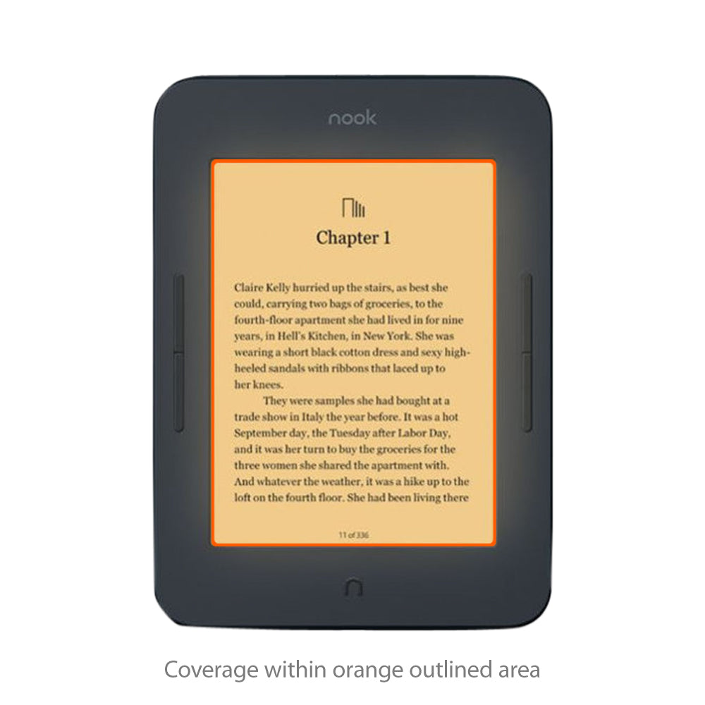 ClearTouch Crystal (2-Pack) - Barnes & Noble Nook GlowLight 3 Screen Protector