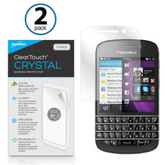 ClearTouch Crystal (2-Pack) - Blackberry Q10 Screen Protector
