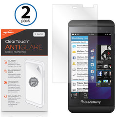 ClearTouch Anti-Glare (2-Pack) - Blackberry Z10 Screen Protector