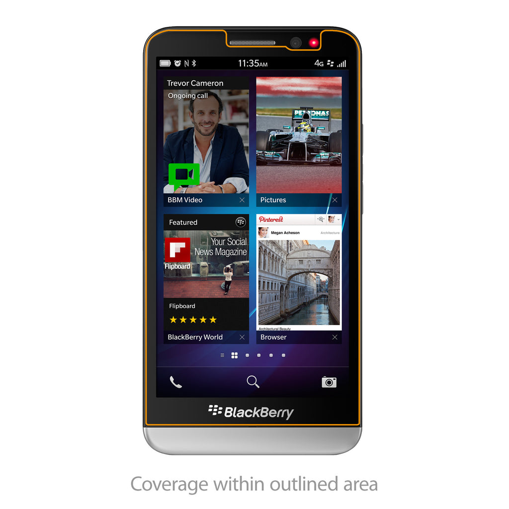 ClearTouch Crystal (2-Pack) - Blackberry Z30 Screen Protector