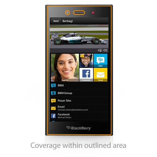ClearTouch Anti-Glare (2-Pack) - Blackberry Z3 Screen Protector