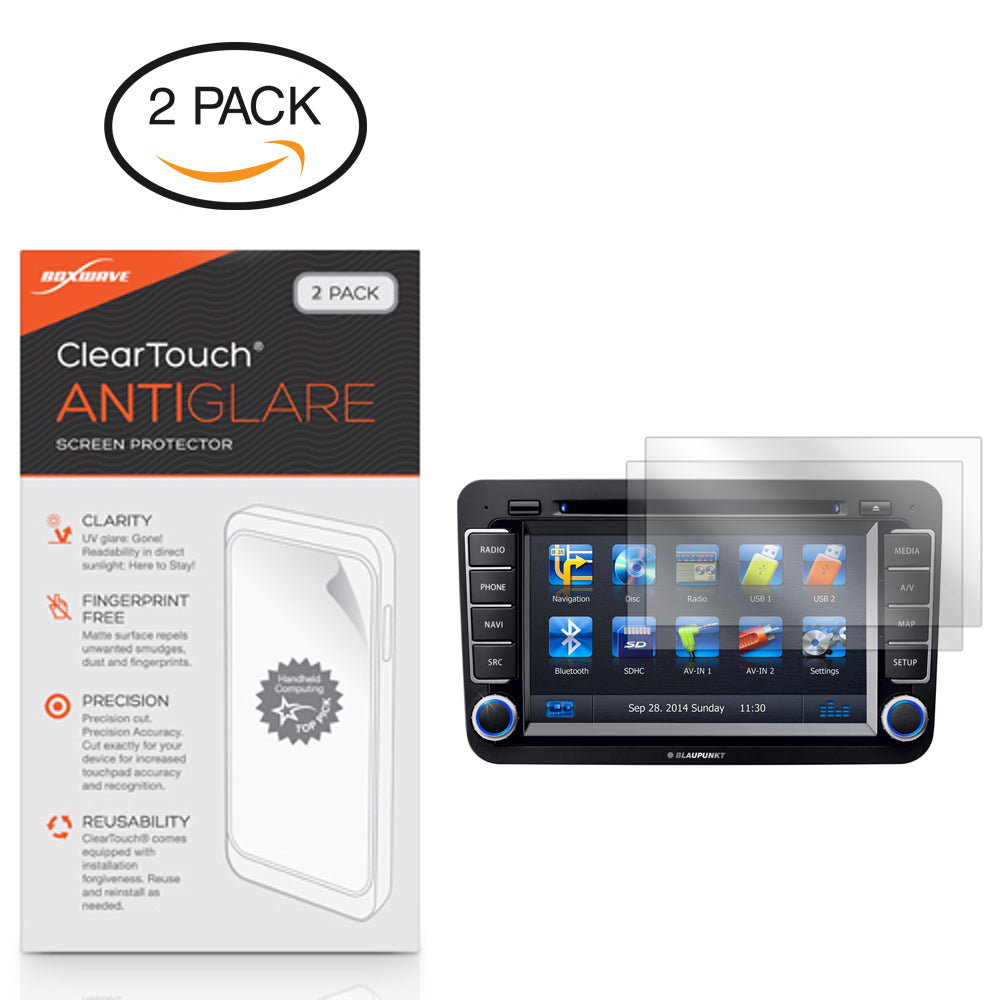 ClearTouch Anti-Glare (2-Pack) - Blaupunkt PHILADELPHIA 845 Screen Protector