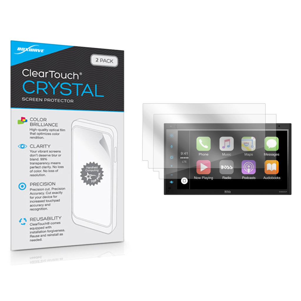 ClearTouch Crystal (2-Pack) - BOSS Audio BV800ACP Screen Protector