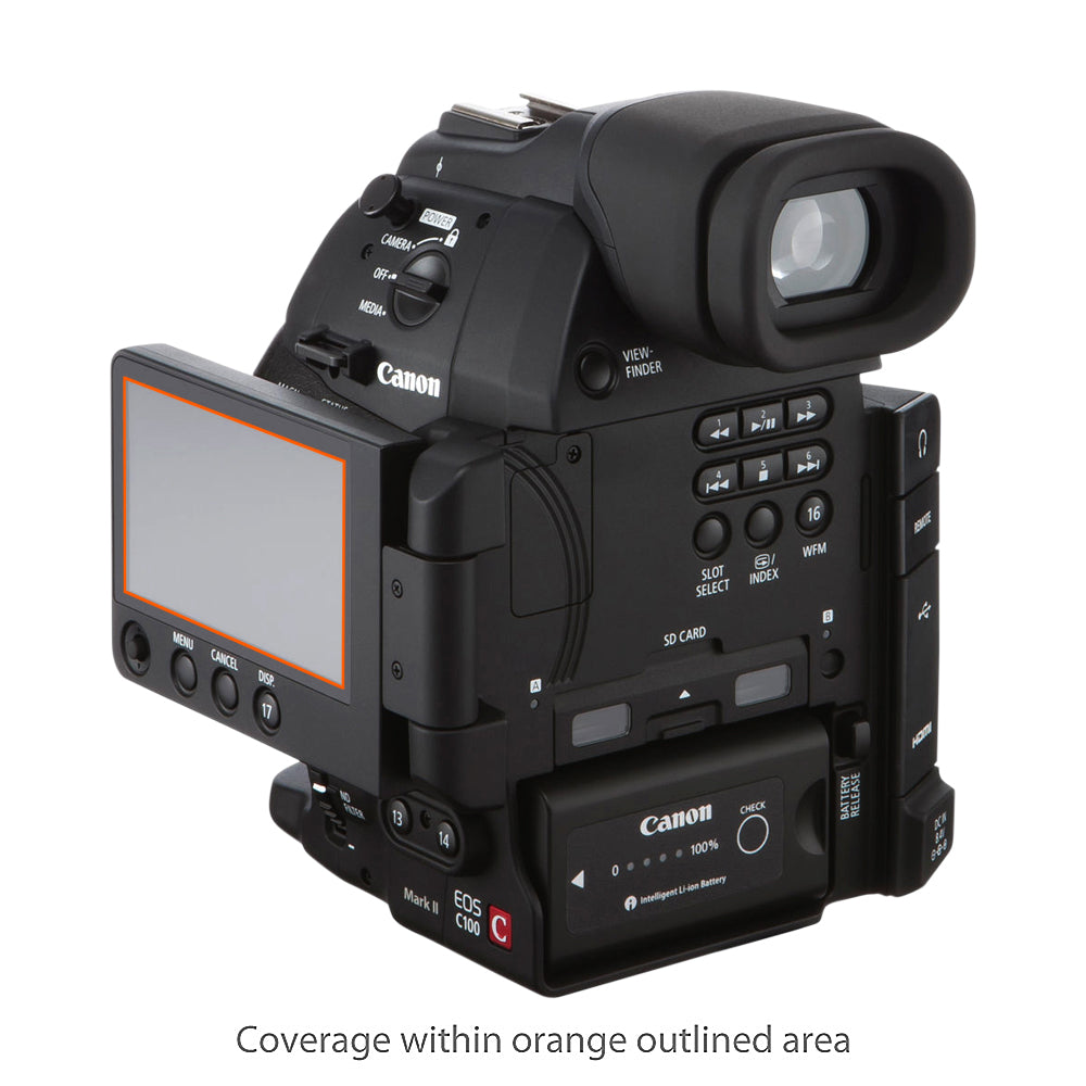 Canon EOS C100 Mark II ClearTouch Glass