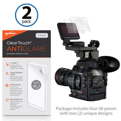 ClearTouch Anti-Glare (2-Pack) - Canon C300 Mark II Screen Protector