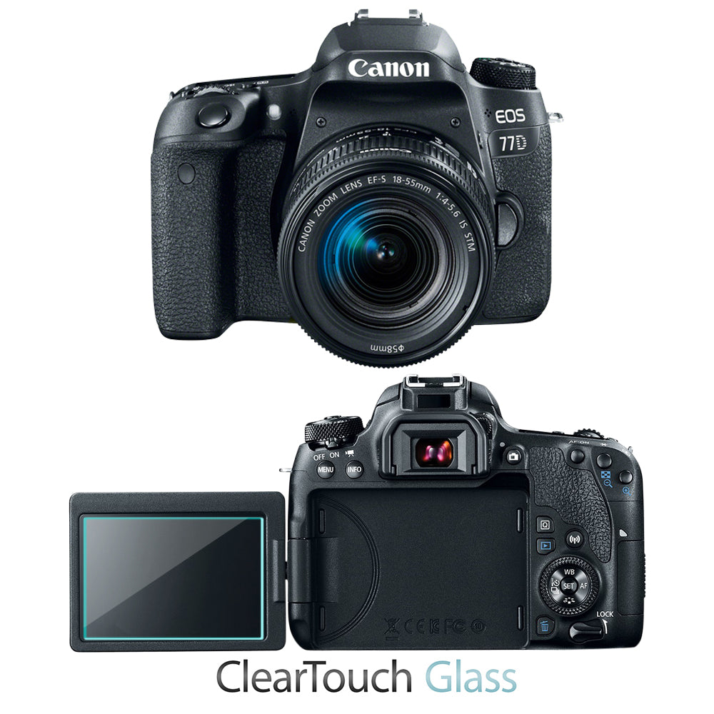ClearTouch Glass - Canon EOS 77D Screen Protector
