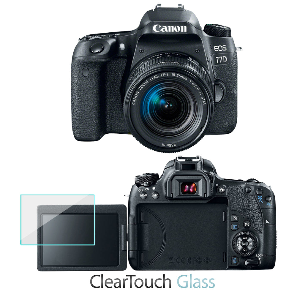 ClearTouch Glass - Canon EOS 77D Screen Protector
