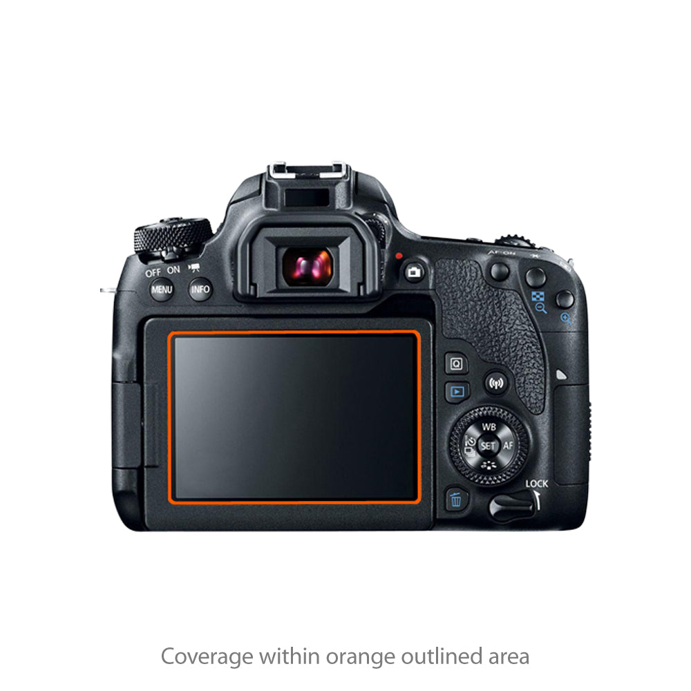 ClearTouch Crystal (2-Pack) - Canon EOS 77D Screen Protector