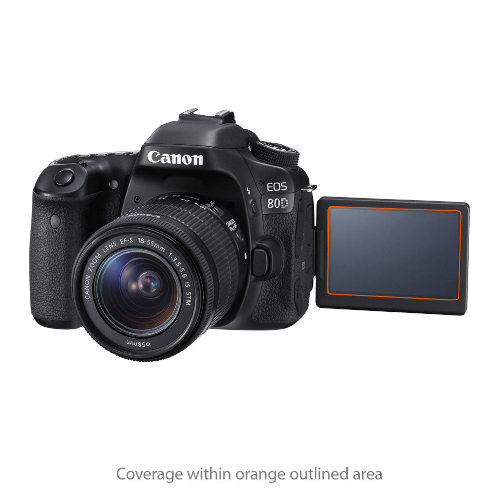 ClearTouch Anti-Glare (2-Pack) - Canon EOS 80D Screen Protector