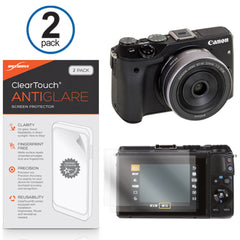 ClearTouch Anti-Glare (2-Pack) - Canon EOS M3 Screen Protector