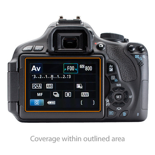 ClearTouch Glass - Canon EOS Rebel T3i Screen Protector