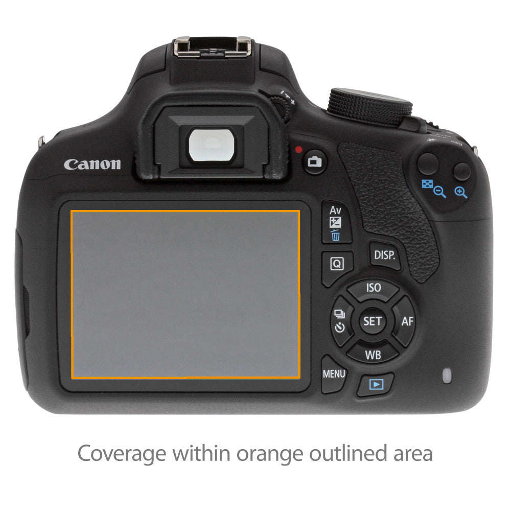 ClearTouch Crystal (2-Pack) - Canon EOS Rebel T5 Screen Protector