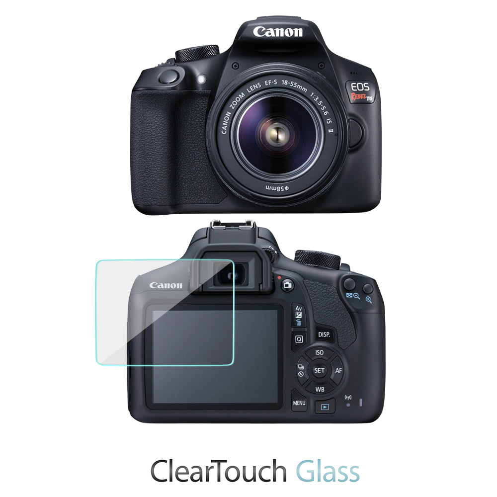 ClearTouch Glass - Canon EOS Rebel T6 (1300D) Screen Protector