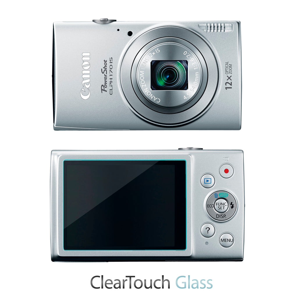 ClearTouch Glass - Canon PowerShot ELPH 170 IS Screen Protector