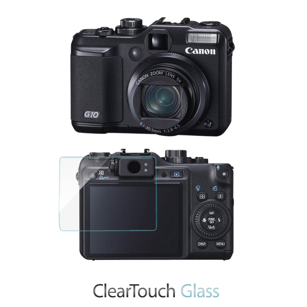 ClearTouch Glass - Canon PowerShot G10 Screen Protector