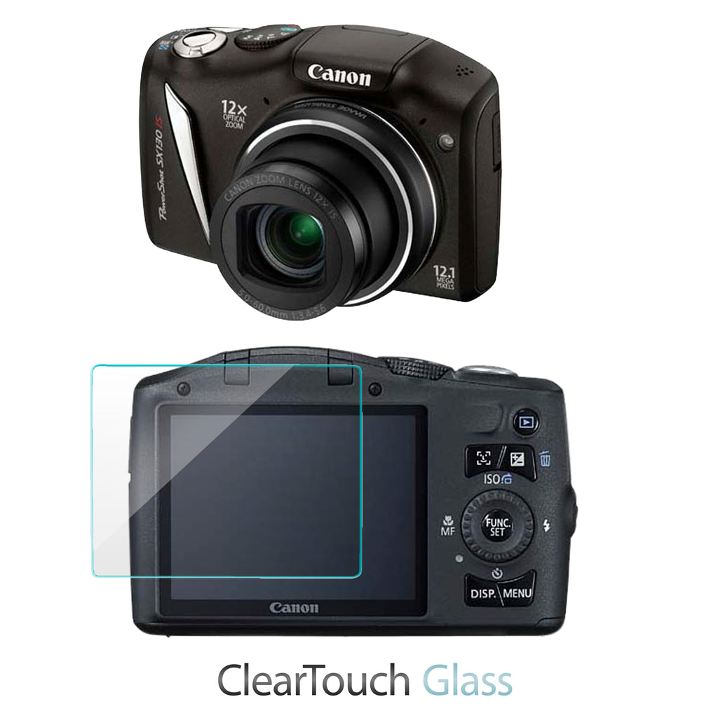 ClearTouch Glass - Canon PowerShot SX130 IS Screen Protector