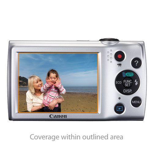 ClearTouch Crystal (2-Pack) - Canon Powershot A2500 Screen Protector