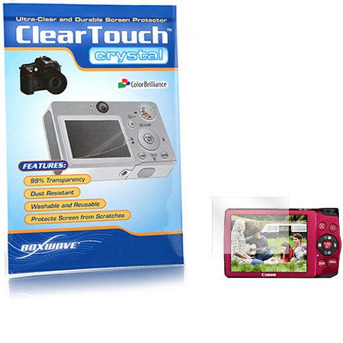 ClearTouch Crystal - Canon PowerShot A3300 IS Screen Protector