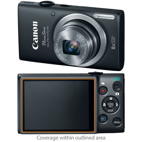 ClearTouch Crystal (2-Pack) - Canon Powershot ELPH 115 IS Screen Protector
