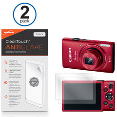 ClearTouch Anti-Glare (2-Pack) - Canon Powershot ELPH 130IS Screen Protector