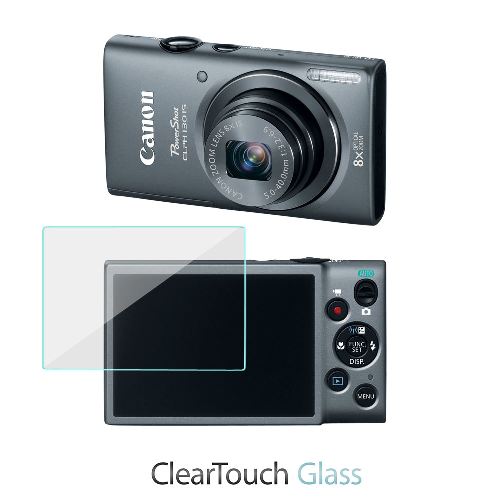 ClearTouch Glass - Canon Powershot ELPH 130IS Screen Protector