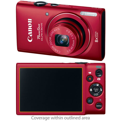 ClearTouch Anti-Glare (2-Pack) - Canon Powershot ELPH 130IS Screen Protector