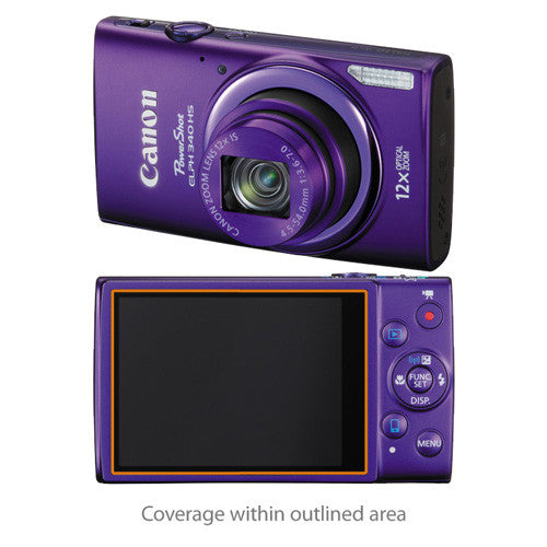ClearTouch Anti-Glare (2-Pack) - Canon Powershot ELPH 340 HS Screen Protector