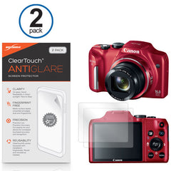ClearTouch Anti-Glare (2-Pack) - Canon Powershot SX170 IS Screen Protector