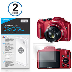ClearTouch Crystal (2-Pack) - Canon Powershot SX170 IS Screen Protector