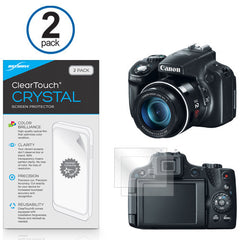 ClearTouch Crystal (2-Pack) - Canon Powershot SX50 Screen Protector