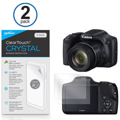 ClearTouch Crystal (2-Pack) - Canon Powershot SX530 Screen Protector