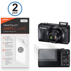 ClearTouch Anti-Glare (2-Pack) - Canon Powershot SX600 HS Screen Protector